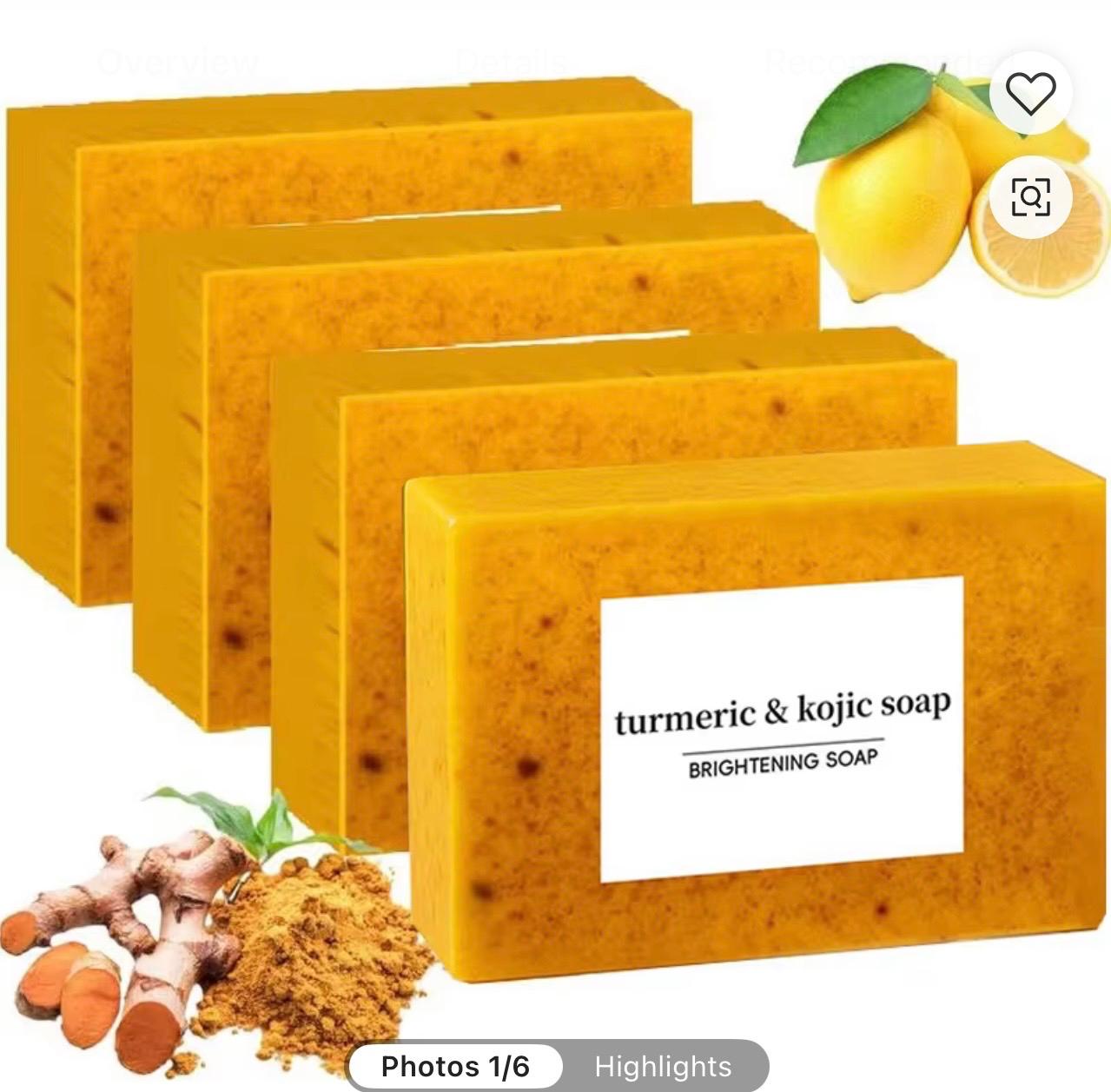 Turmeric soap