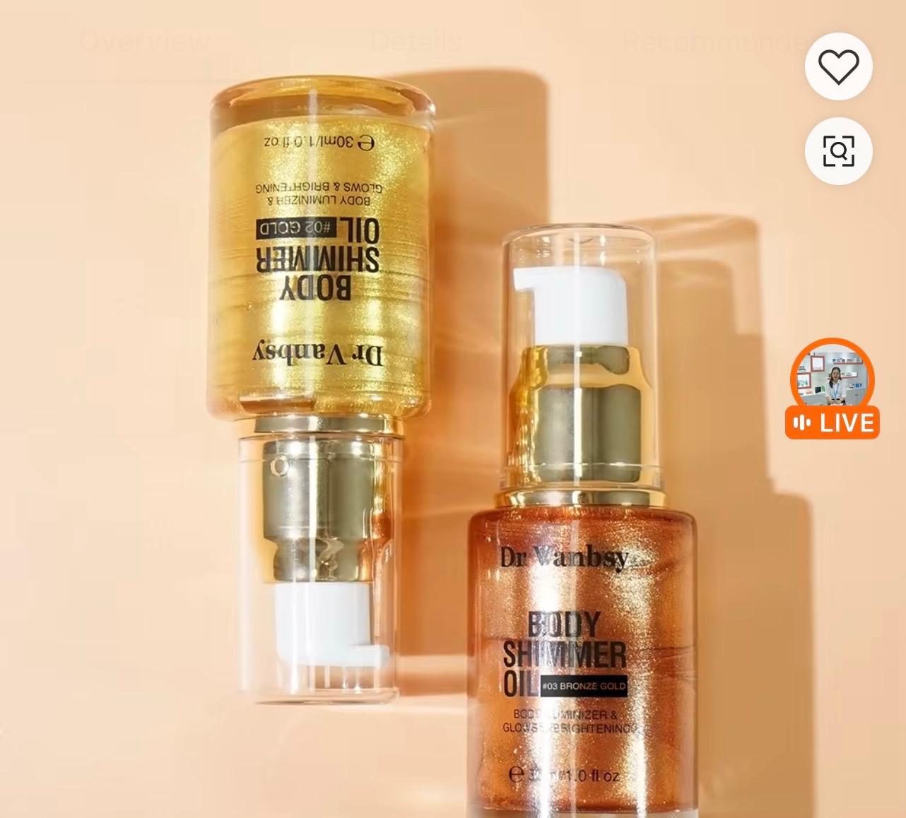 Dr Vanbsy (Body Shimmer Oil)